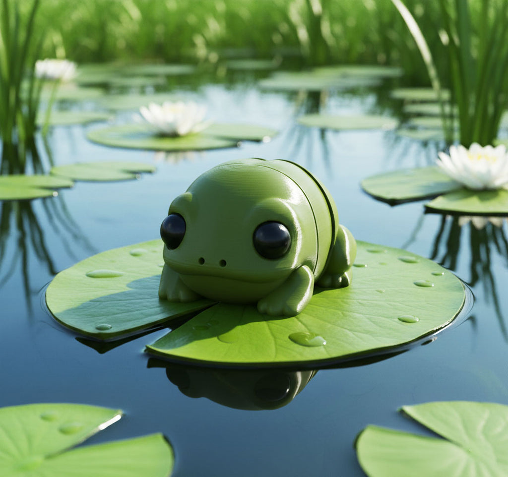 Frogz Toy – The Chillest Pond Buddy Around