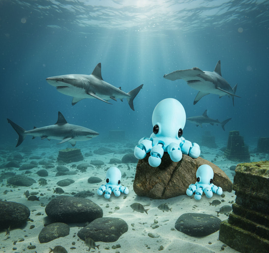 Octopusz Toy – The Tiny Ocean Genius!